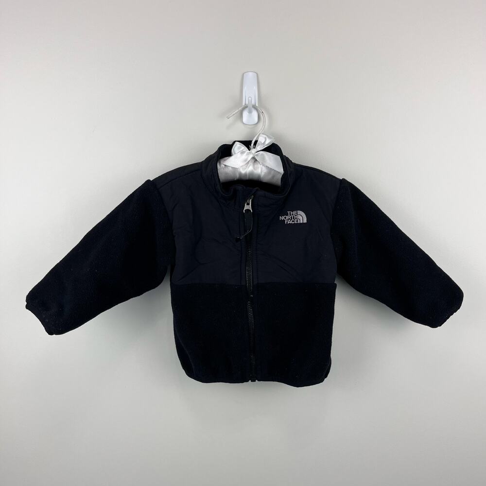 The North Face Black Denali Fleece Jacket 6-12 Months